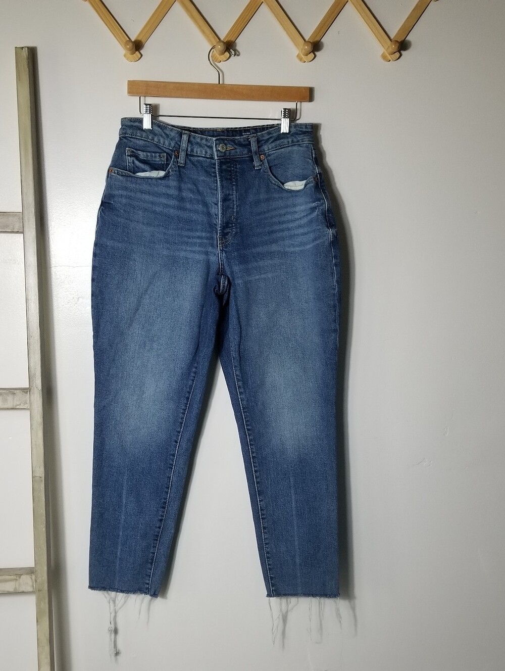 OLD NAVY WOMEN'S HIGH RISE CURVY OG STRAIGHT SIZE 12